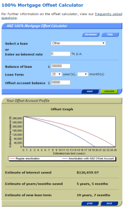 ANZ-Home-Loan-Offset-Calculator