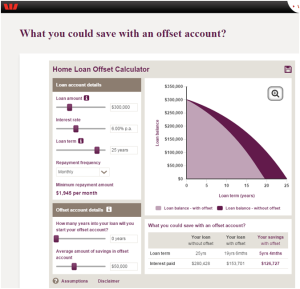 Westpac-Home-Loan-Offset-Calculator
