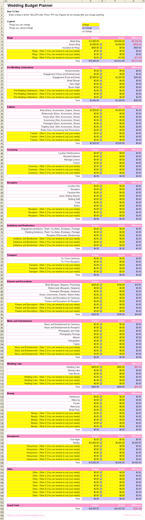 home budget worksheet. udget planner spreadsheet